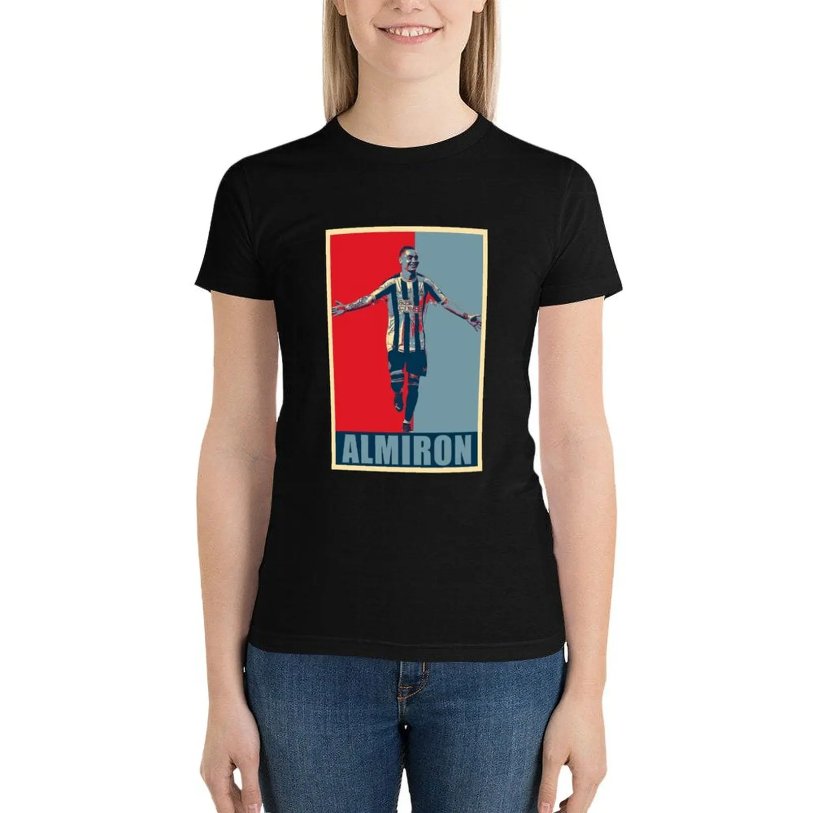 Miguel Almiron Celebration Hope T-Shirt lady clothes vintage clothes Top Women