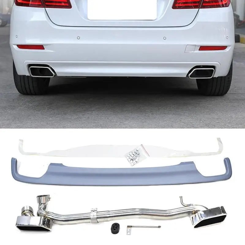 

Suitable for 5 Series Square Mouth Tail Throat Modification 520 ''Exhaust Pipe 535 Square Mouth