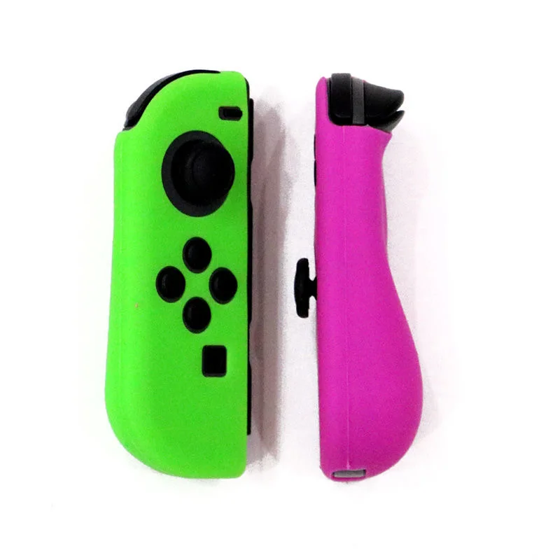 Étui de protection NS Joy-Con pour manette Nintendo Switch, capuchons de pouce, housses de poignées en silicone anti-ald