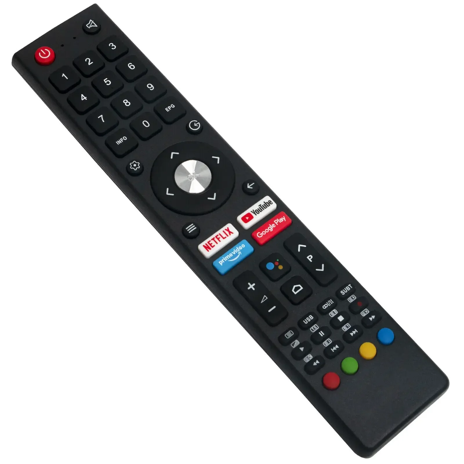 Remote Control For Chiq L24D6C, L32D6C, L32G7P, L40G7P U43G7P, U50G7P, U55G7P, U58G7P, U65G5L,U65G7P Smart LED LCD TV