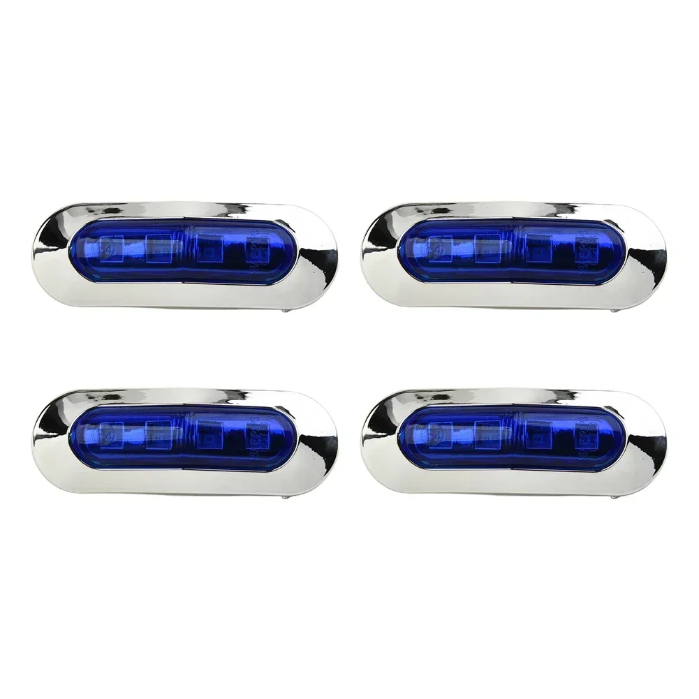 Lamp Boat Lights Marine Boat 4pcs/Set Cabin Deck Walkway Marine Stair Lamp Truck Truck Side Lights Walkway Stair 4PCS