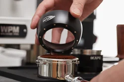Ikape-エスプレッソ用の磁気固定セット,防曇フィルター,強力な磁石,51mm, 54mm, 58mm,黒と銀に適しています
