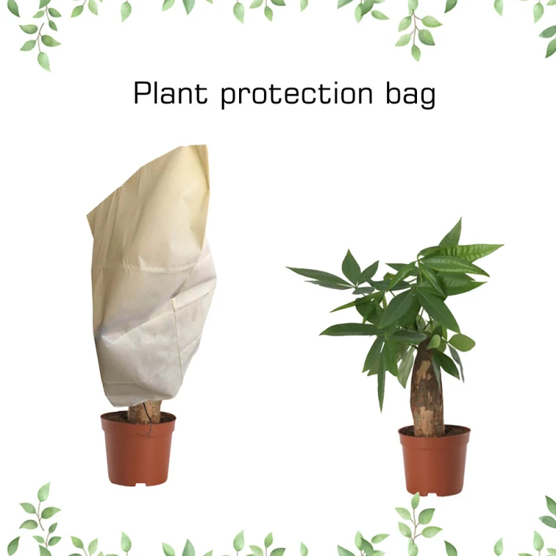 Plant Cover Breathable Tree Winter Shrub Plant Protecting Bag Anti-tear Warm Tree Frost Blanket Winter Tree Freeze Protection