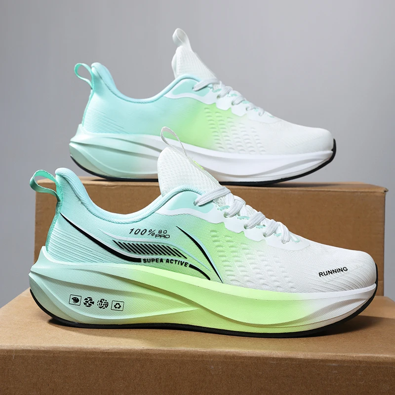 

Mens Sports Shoes 2025 Summer New Breathable Comfortable Anti-Slip Wear-resistant Sneakers Trendy Running Shoes for Man