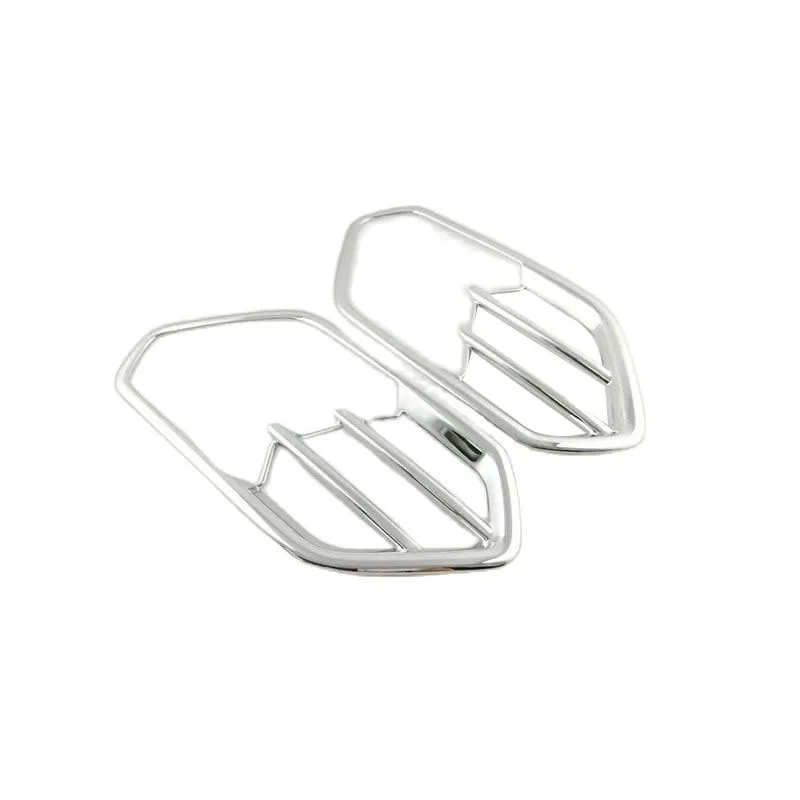 2Pcs/set ABS Chrome Car Front Fog Light Cover Frame Trim Fog Lamp Cover Styling Accessories For Ford Kuga Escape 2017 2018 2019