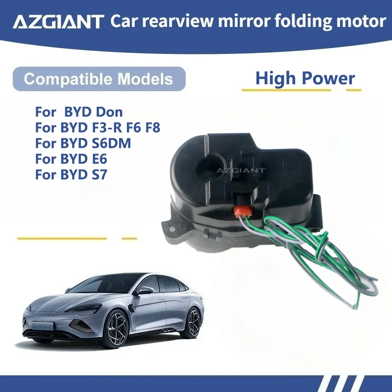AZGIANT For BYD Don/F3-R F6 F8/S6DM/E6/S7 Car Wing Mirror Authentic Folding Motor Power Assembly Parking Protection tools R/L