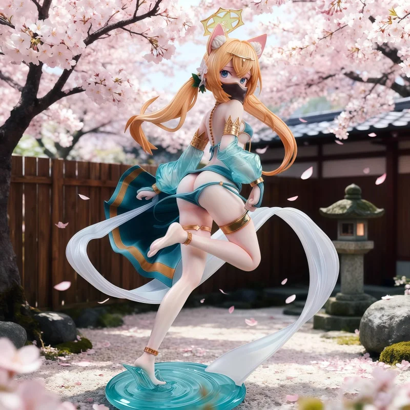 

Аниме-фигурка Azur Lane: Ироха Мари Дэнсер в позе на подставке, рождественское украшение для ПК, коллекционная, в коробке, изысканный подарок на день рождения