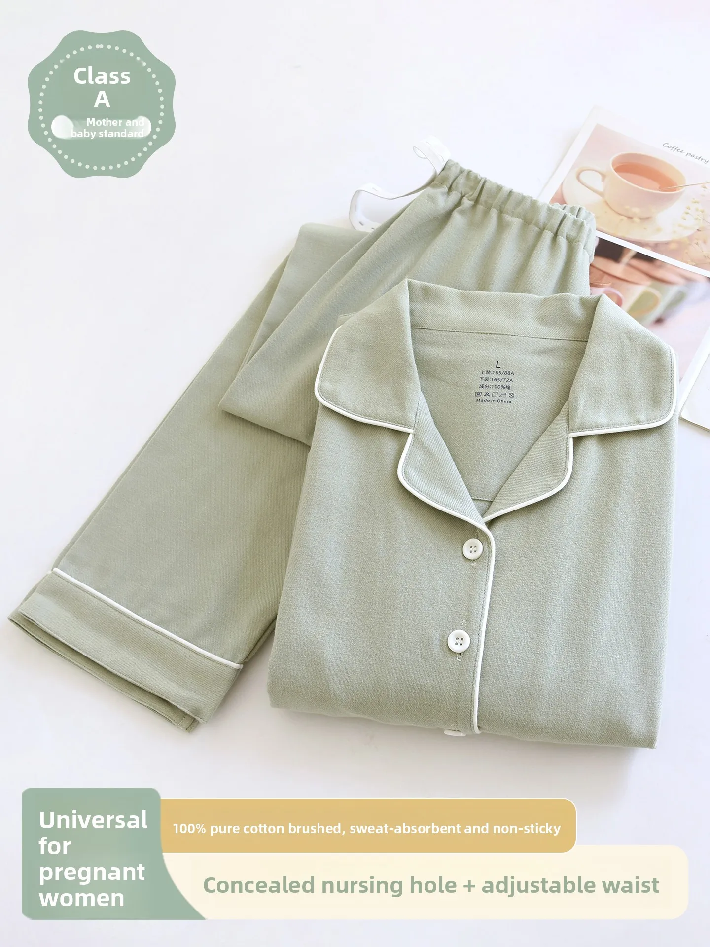 ensemble-de-pyjama-en-polaire-de-coton-pur-vetements-de-nuit-absorbants-pour-la-maternite-et-l'allaitement-post-partum-pull-a-manches-longues-confortable-et