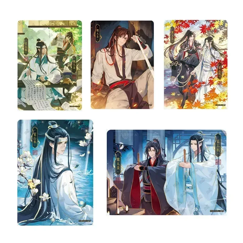 Kayou Genuine Mo Dao Zu Shi Series3 QM/MC/CP/CH/PR Wei Wuxian Lan Wangji Single Card Drunken Dream Chapter Аниме Коллекционная карта