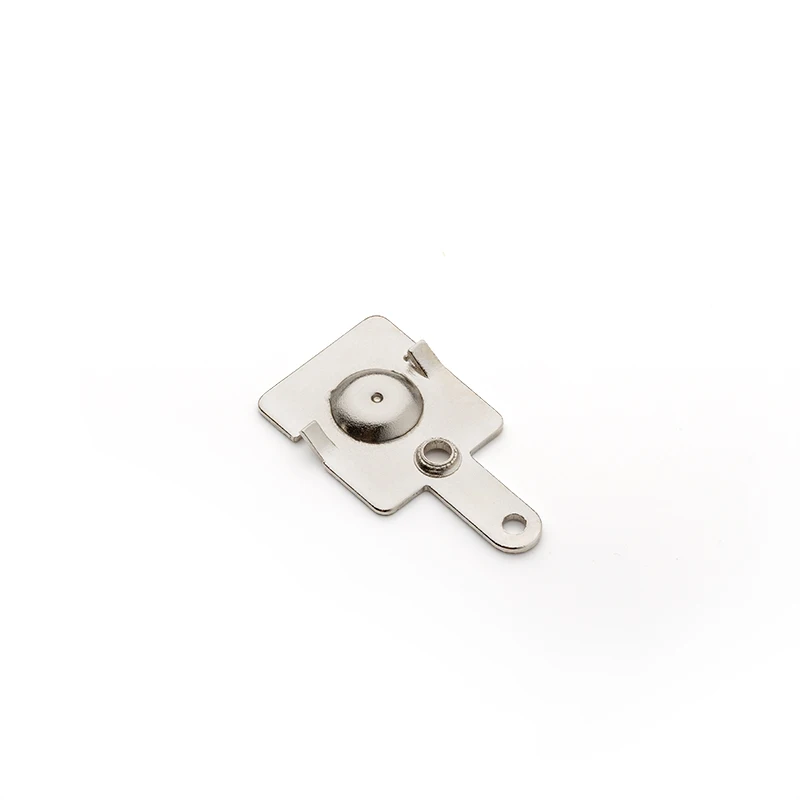 High Quality Steel Nickel Plated AAA, AAAA, N, 12V Battery Contact Solid (Positive) Solder Lug BC-5226-NI