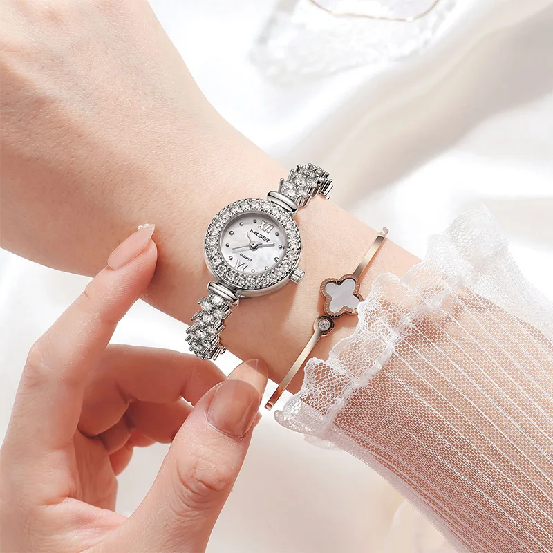 MIGE Original Miyota Quartz Woman Watch Waterproof Ladies Wristwatch Fashion Diamond Crystal Waterproof Watch For Women Gift