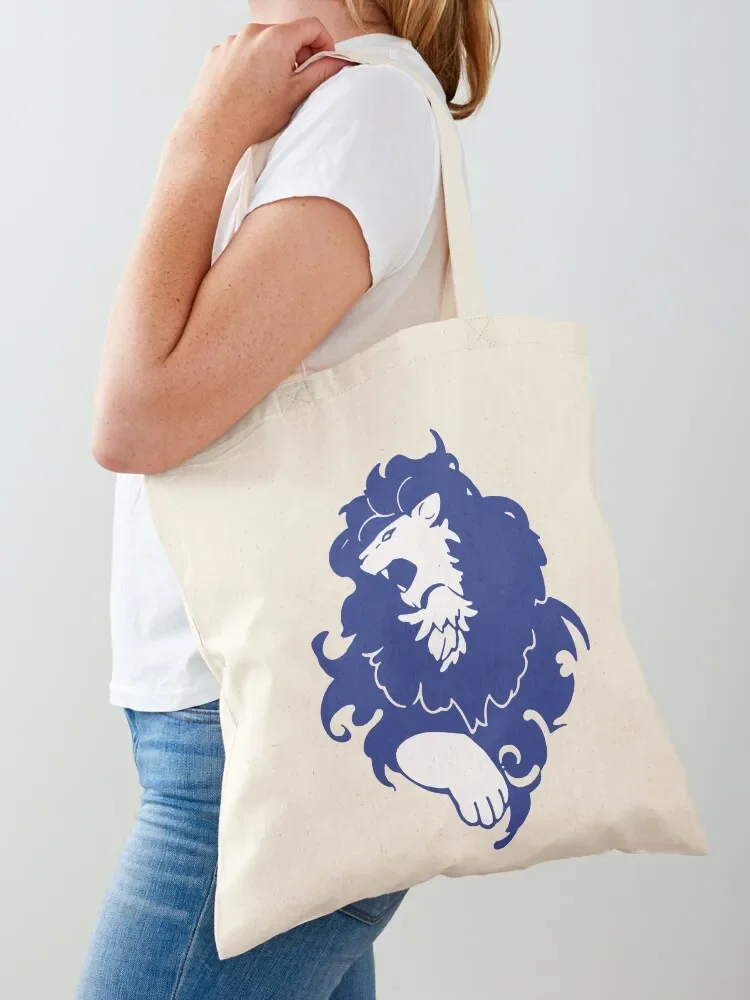 Fire Emblem?: Three Houses - Blue Lions Emblem [Colored] Tote Bag shopper bags Women's bags Handbags