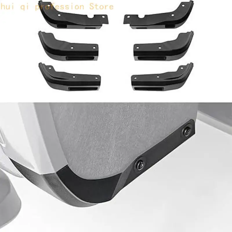 Vorderer und hinterer LKW-Schutz mit schwarzer ABS-Schmutzfängerabdeckung für Pickups H8WE – Detail 9
