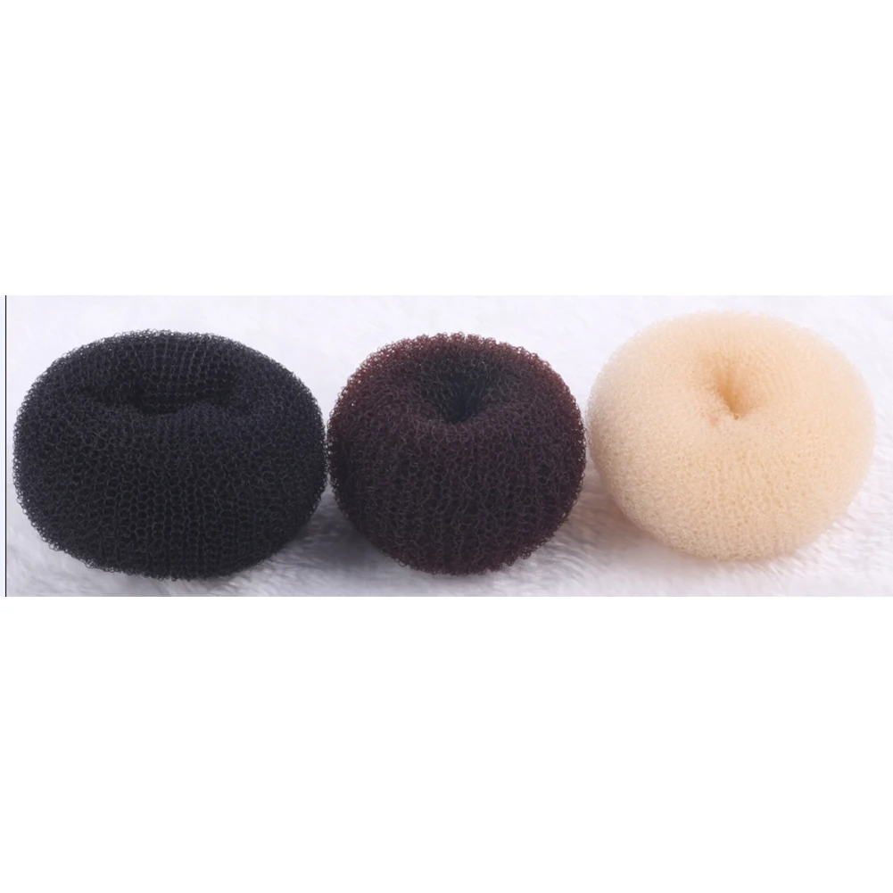 Hair Donuts Hair Styling Tool Women Girls Sponge Bract Head Meatball Hair Bun Ring Donut Maker Wholesale