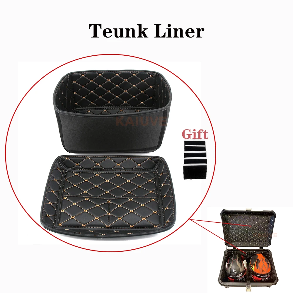

36L 45L 55L 65L 80L 100L Moto Tail Top Box Cover Pad Luggage Case Storage Toolbox Inside Liner Inner Lining Cushion PU Leather