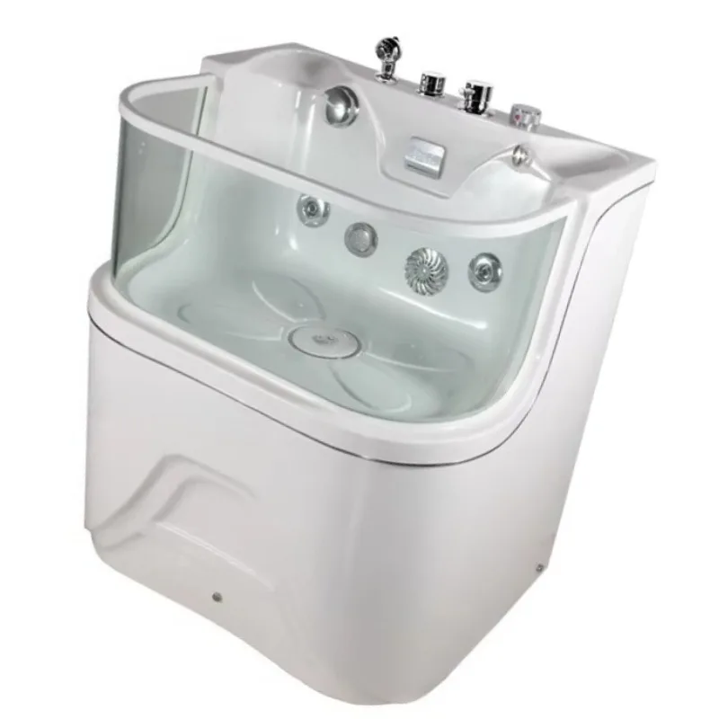 

Маленькая микропузырьковая ванна для спа-процедур для кошек и собак, для мытья и купания