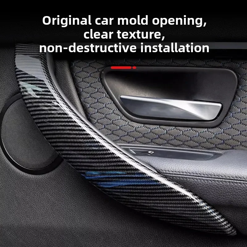 Car Door Handle for BMW 3 4 Series 3GT ABS Interior Door Handle F30 F31 F32 F34 F36 F80 F82 Inside Pull Trim Protective Cover view 4