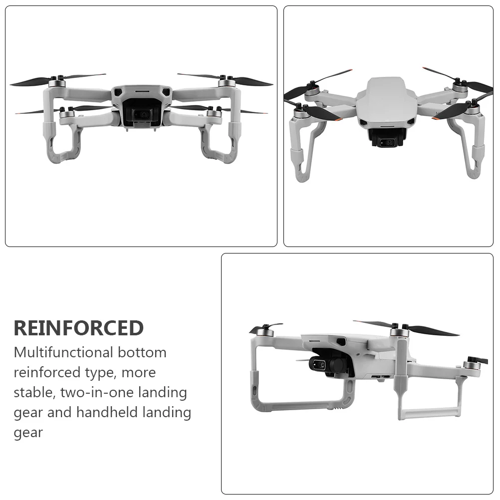 Augmenter le trépied remplacement train d'atterrissage hauteur Extender Drone de pêche Suite jambe Abs étendu Mini