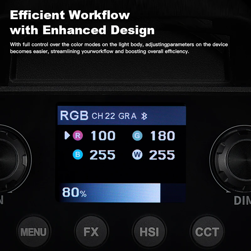 Godox SZ300R LED RGB Video Light Bowens Mount for Photography Photo Studio Livestream 2500-10000K 2.4G Wireless / DMX Control