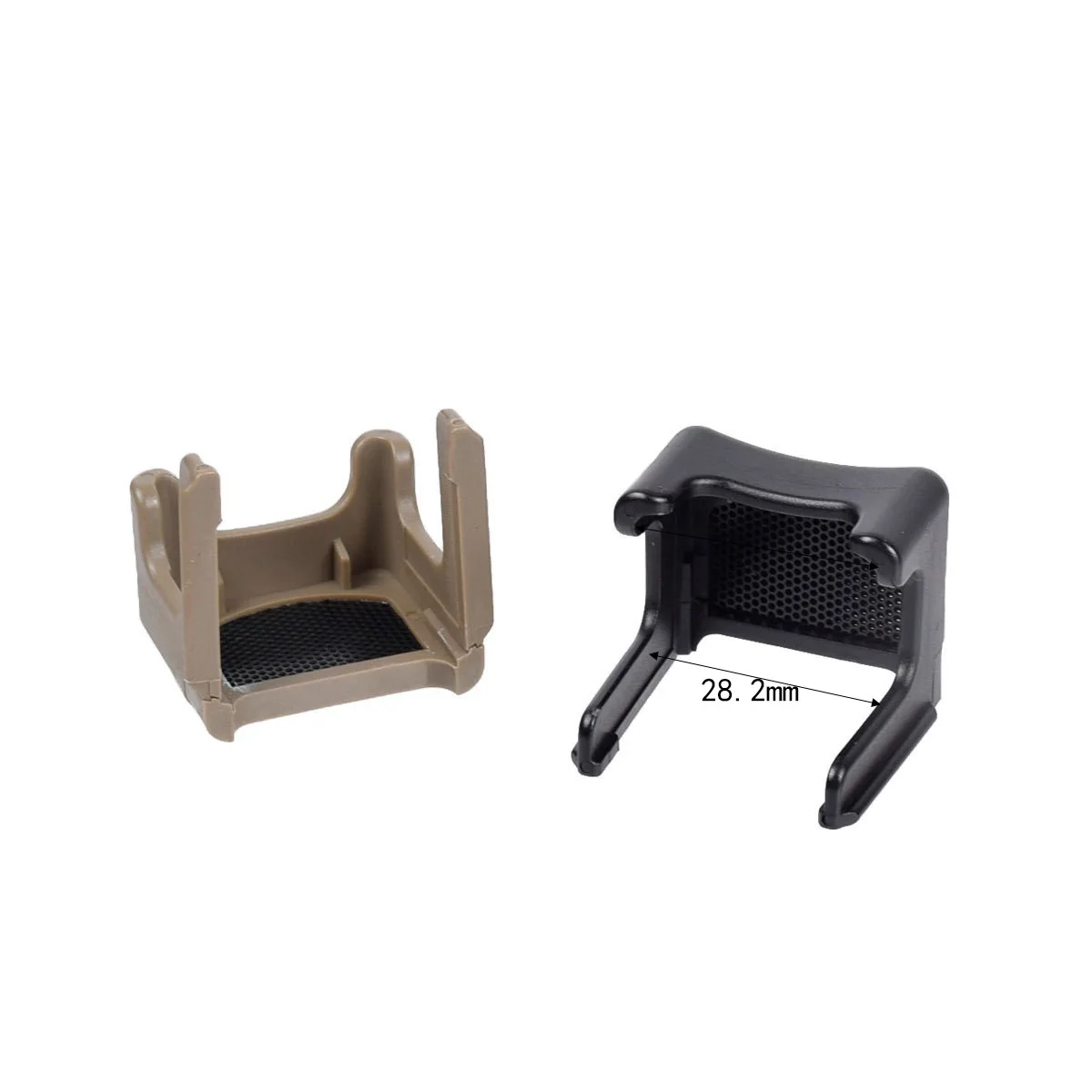 R&R Reflex Red Dot Sight Killflash Optics Metal Mesh Cover Cap Jacht Speelgoed Pistool Accessoires Anti-Reflectie Scope Lens Protector