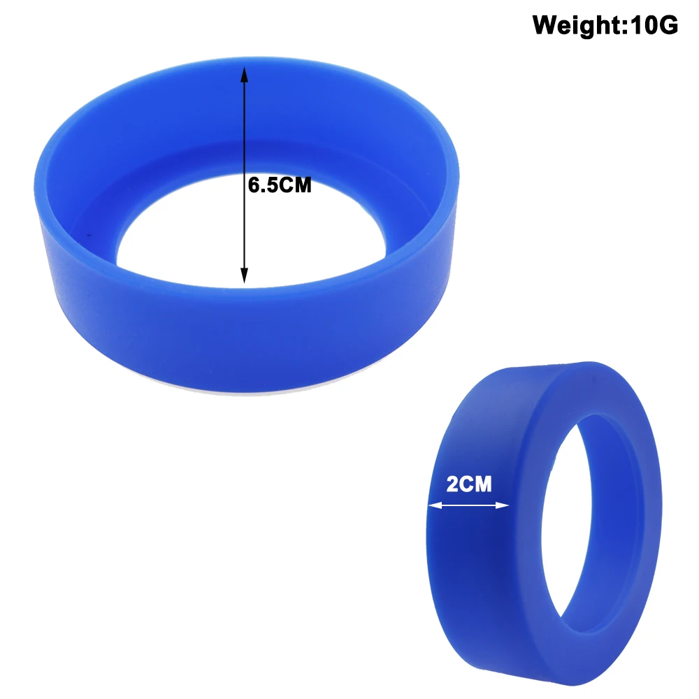1PCS 6.5CM Silicone Cup Bottom Protective Case Cover Holder Thermos Base   From Impacting Not Deformed Good Toughness Odorless - Image 3