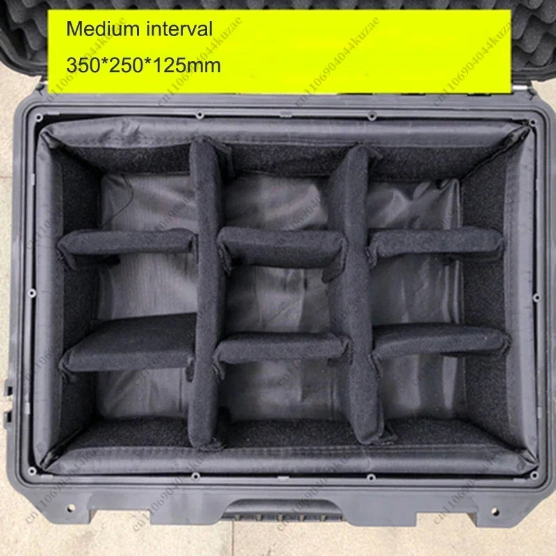 SLR Camera Photographic Equipment Protective Case - Safety Box with EVA Liner for Travel Trolley