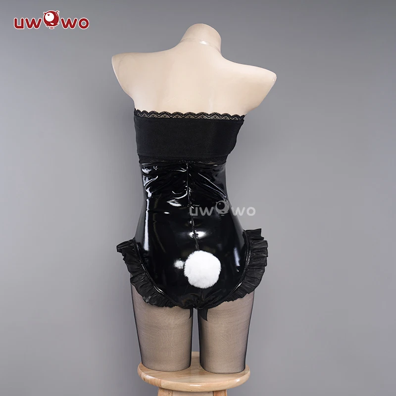 IN STOCK UWOWO 2B Bunny Suit Cosplay Type B Cosplay Coat with Bodysuit Halloween Costumes Costume
