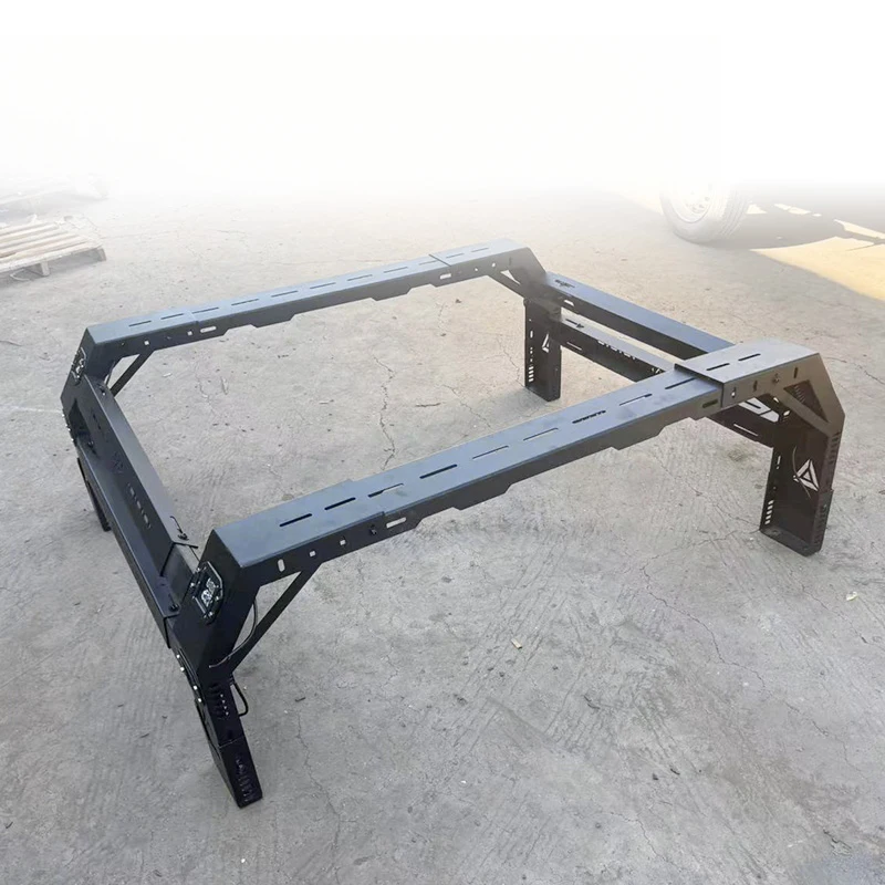 

Adjustable Pickup Roll Bar Frame Universal Cargo Rack with Multi-Purpose Support