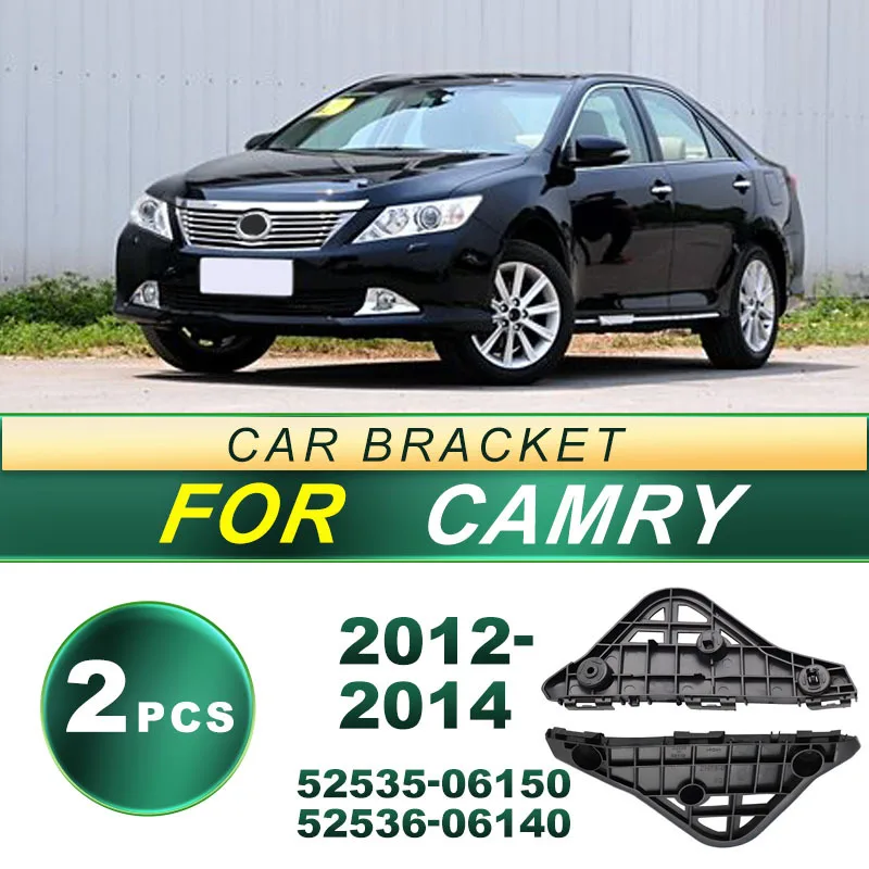 For 12-14 Camry car front bumper bracket fixing bracket fog light frame decoration car light accessories