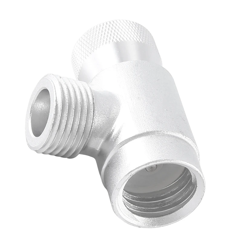 CO2 Gas Filling Refil Adapter Connector W21.8-14 For Soda Maker Tank Silver Tools Accessories Replacement