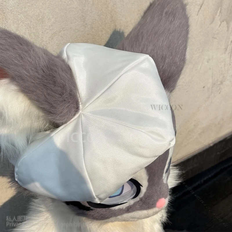 Аниме Косплей Животное Меховой Костюм Пушистый Cutecore Детектив Костюм Cos Индивидуальная Накидка Берет Кигуруми Реквизит Джирай Кий Униформа Каваи