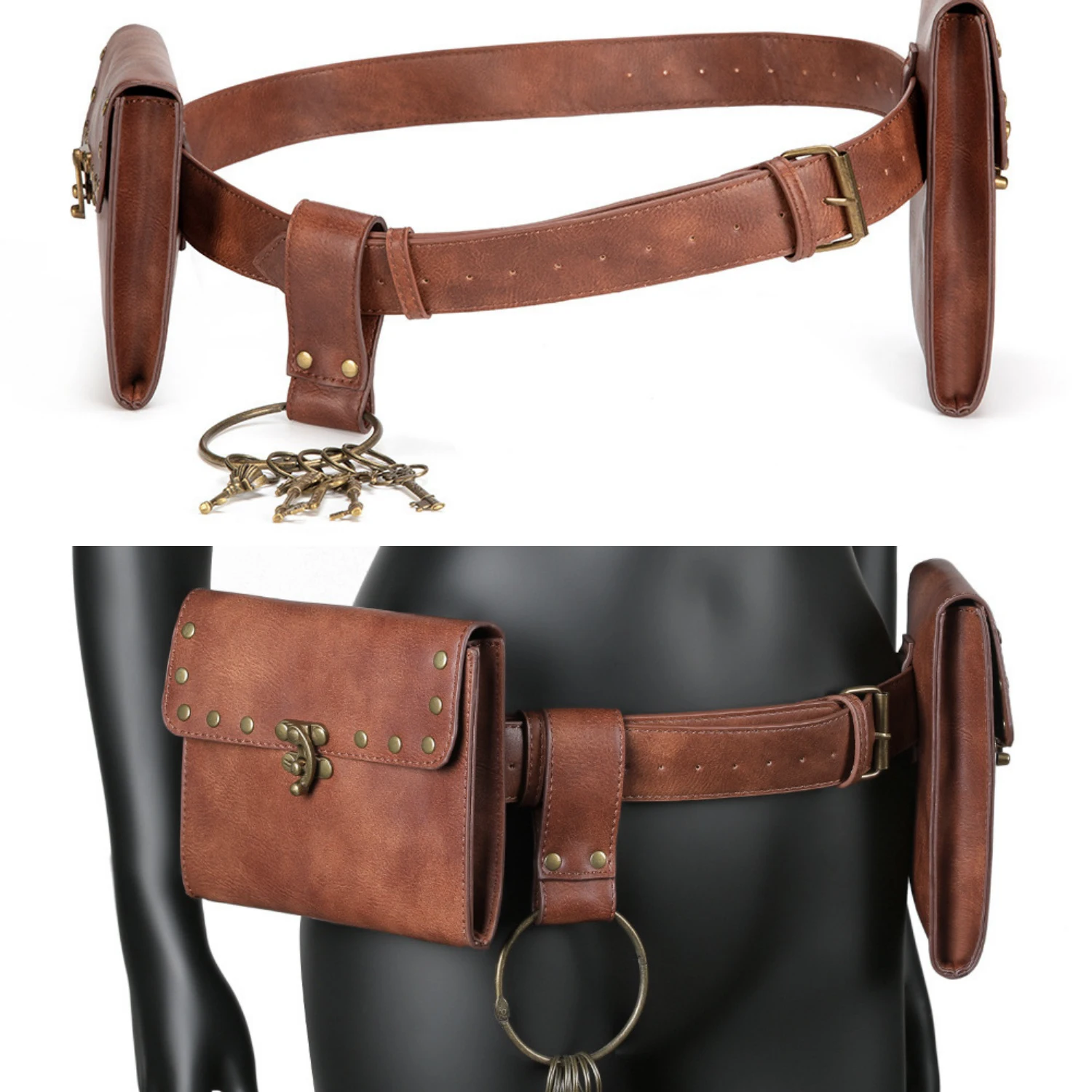 

Waist bag, belt bag, waist pouch, phone bag, cosplay, medieval, Renaissance, handbag, clothing accessory, women's, men's accesso