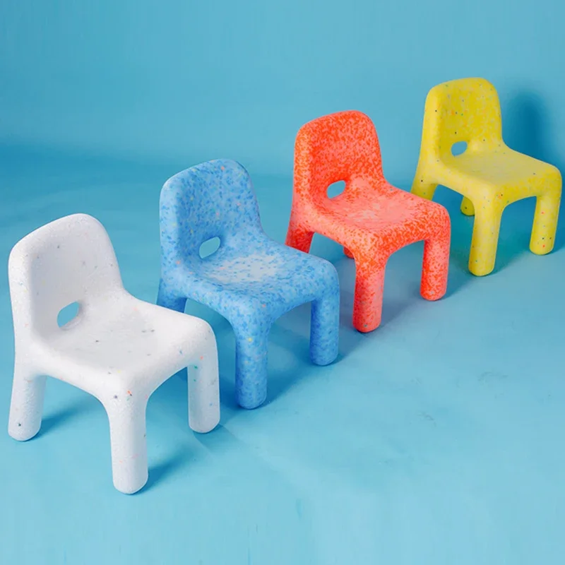 

Kids Chair Eating Camping Baby Furniture Feeding Kindergarten Plastic Chairs Stool Cadeira Children's Infantil Small Beach