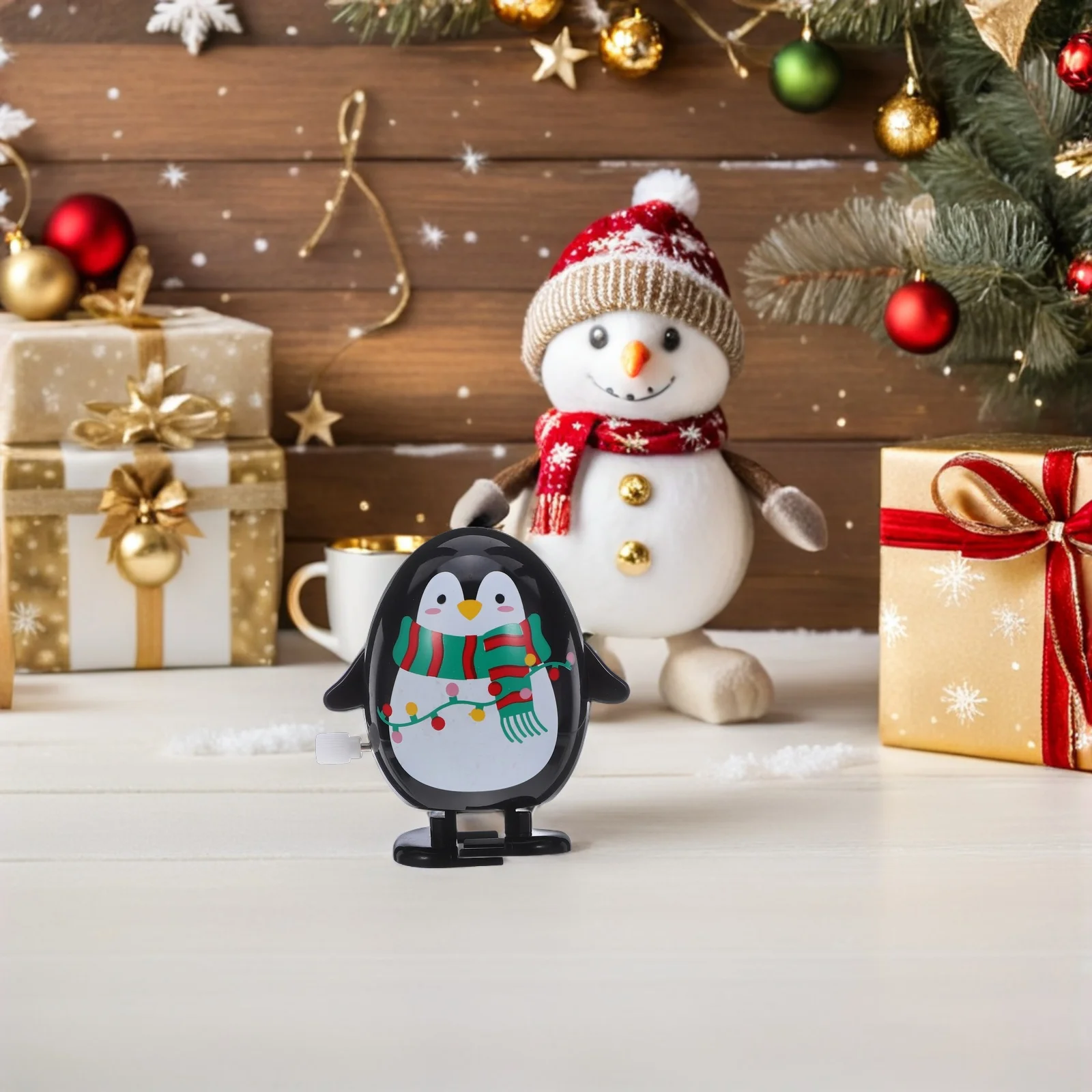 6Pcs Walking - Cute Clockwork Mechanism Design - No Required for Kids Play - Christmas Party Favors Bulk