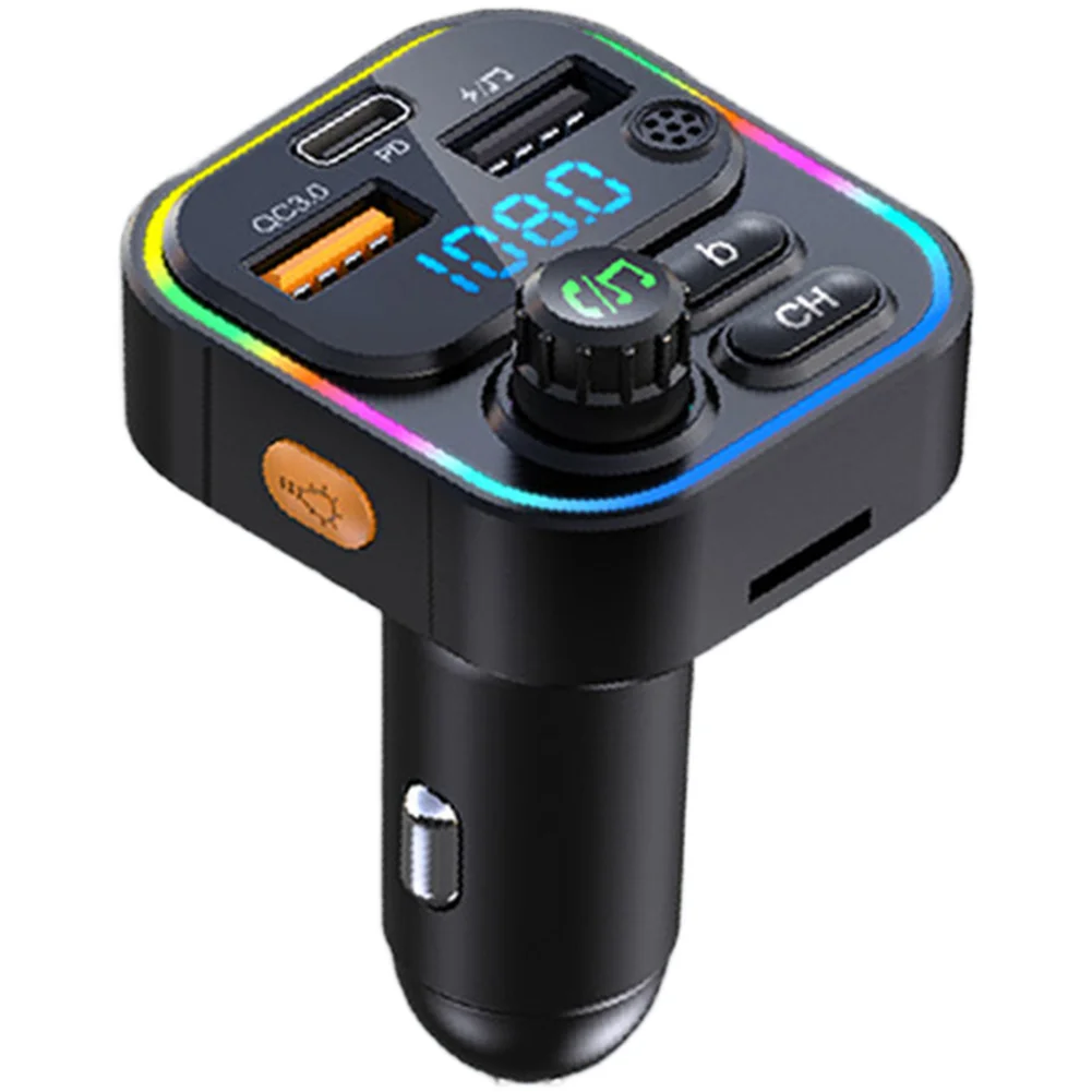 for qc3 for Fast Charging Wireless Car Adapter Wireless Connectivity For Drivers Supports TF Card 32GB MP3 WMA WAV FLAC for ape
