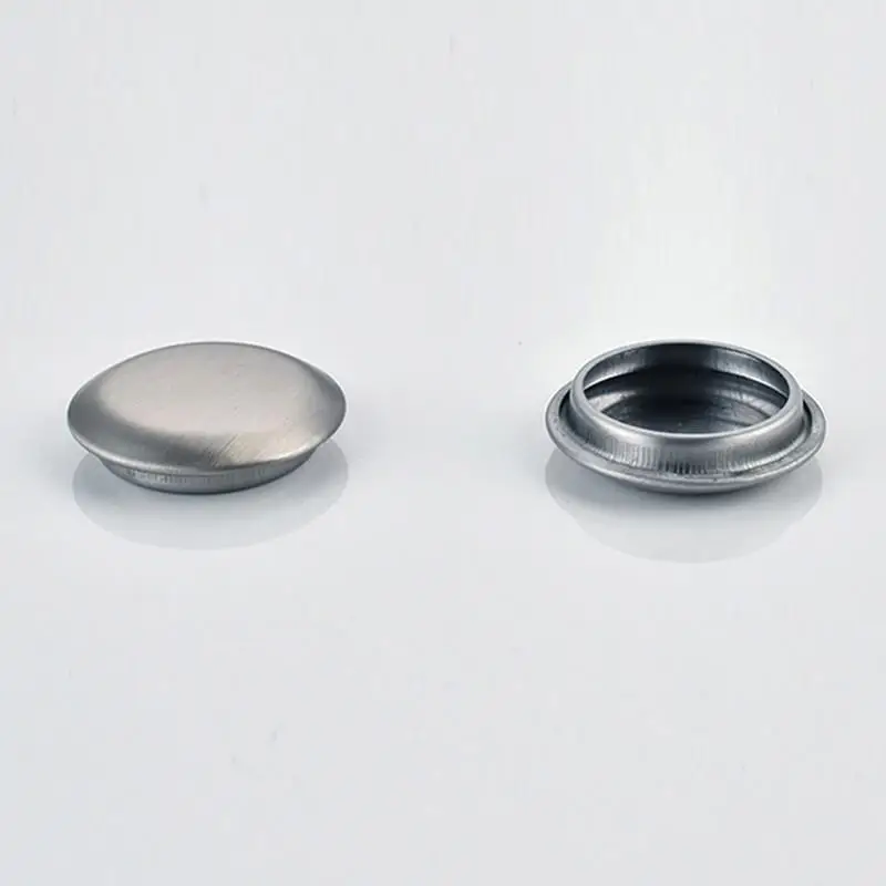 2 Stück Edelstahl-Spülbeckenstopfen, Wasserhahnlochabdeckung, Wasserstopper, Küchenabflussdichtung, Anti-Leckage-Zubehör für Waschbecken und Waschküche – Detail 4