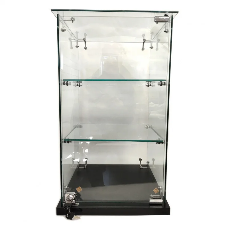 custom.Frameless Glass Counter Top Glass Showcase Glass Display Cabinet