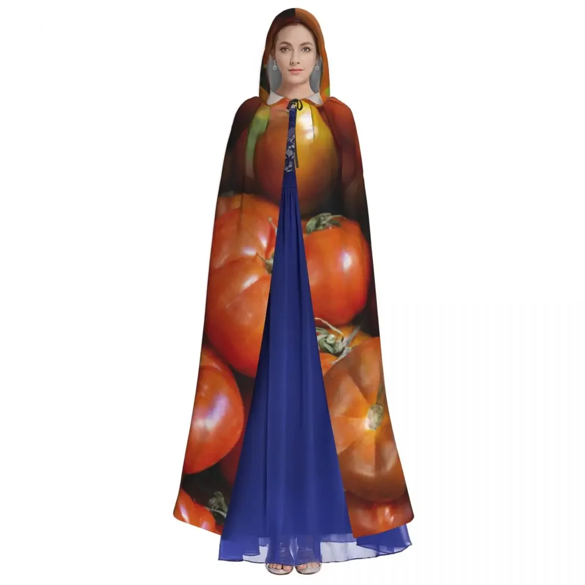 Fresh Tomatoes Unisex Witch Party Reversible Hooded Adult Vampires Cape Cloak