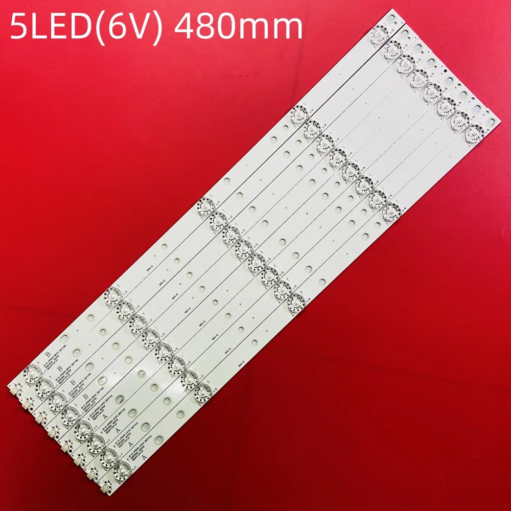 LED Backlight Strip 5LED For JS-D-JP5020-A51EC B51EC E50F2000 MCPCB D50-F2000 LED50FHDS