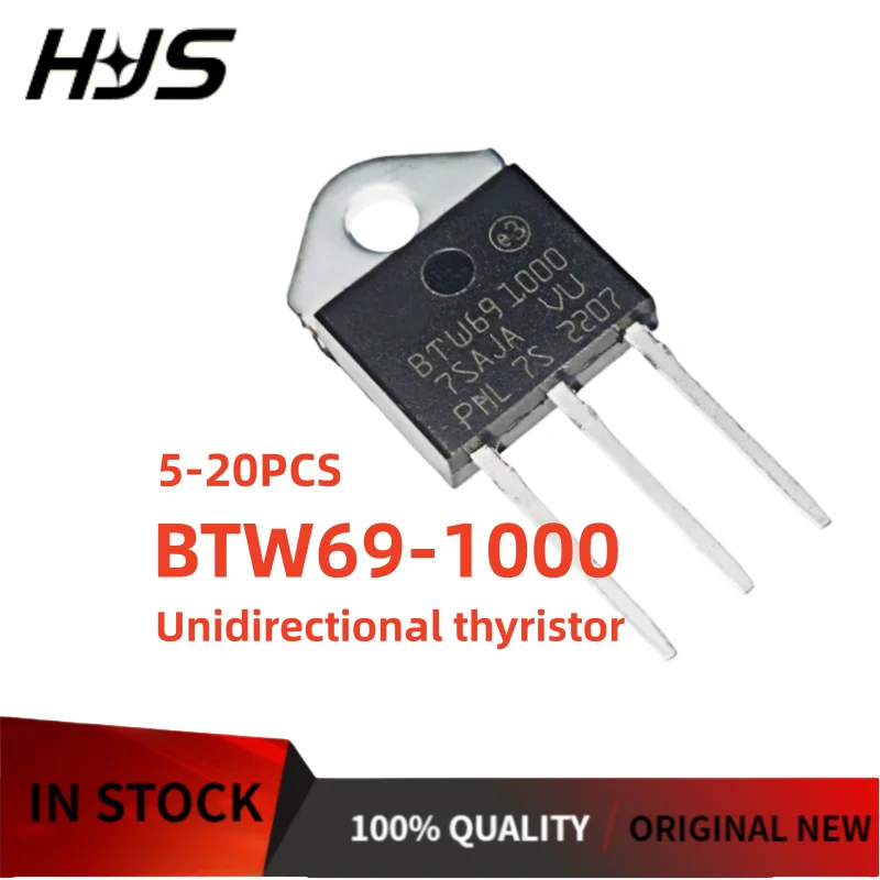 5-10-20PCS 100% NEW BTW69-1000 BTW69 1000 BTW691000 TO-3P Unidirectional thyristor
