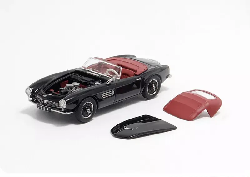 GFCC 1957 507 SOFT TOP + MOTOR Modelo Coche Negro 1/64