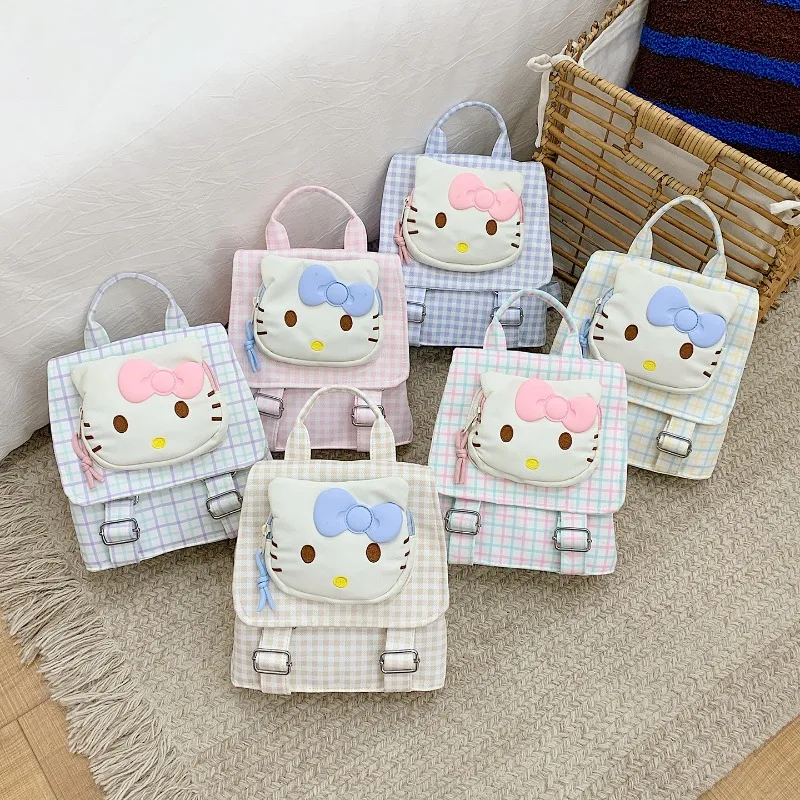 

HelloKitty New Women's Backpack Fashion High Quality Student Storage Backpack Cartoon Large Capacity Girl Storage Backpack