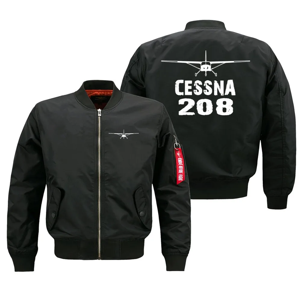 

New Aviator Cessna 208 Pilots Ma1 Bomber Jackets for Men Spring Autumn Winter Man Jackets Coats