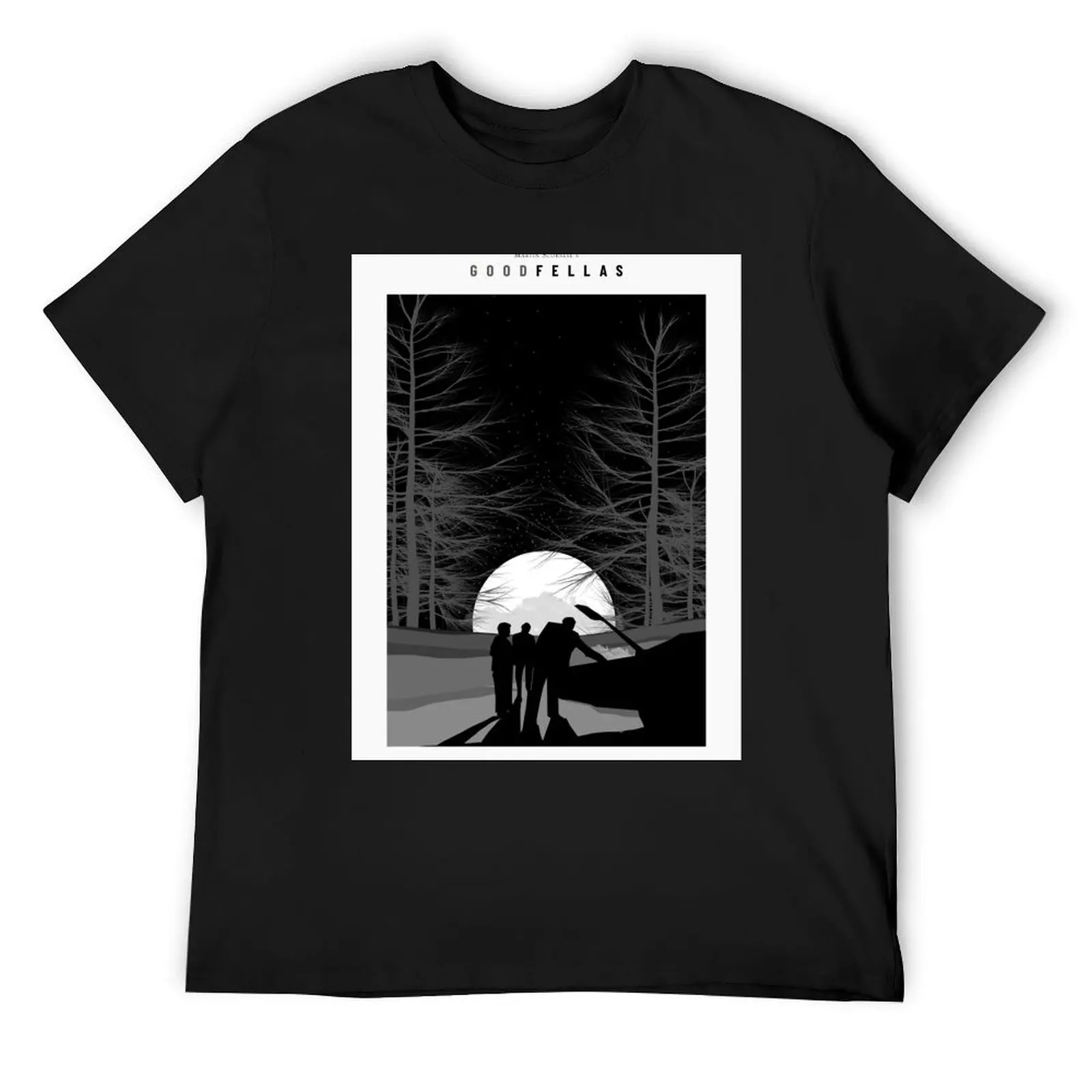 

Goodfellas Print T-Shirt funny costumes hippie clothes tees blacks T-shirt men