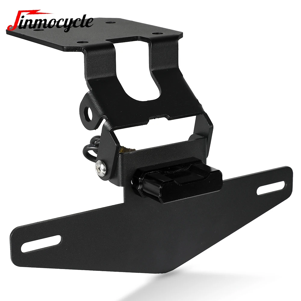 For YAMAHA YZF R15 V3 2017 2018 2019 2020 R15V3 Motorcycle Fender Rear Number Plate Bracket License Plate Holder Frame Bracket
