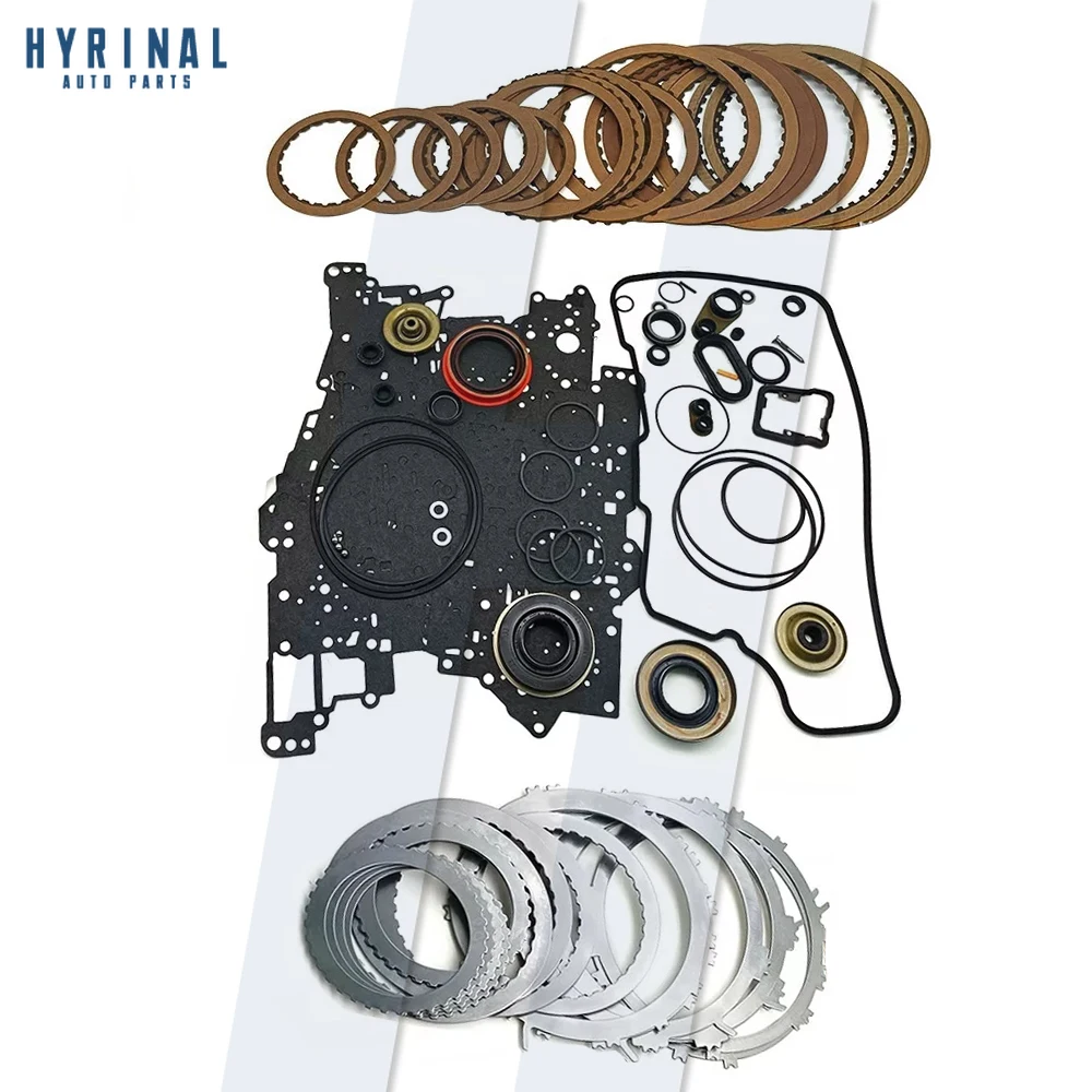 6T70E 6T75E Transmission Master Repair Kit Friction Steel Gearbox Clutch Disc Seal Overhaul Kit for BUICK Enclave CADILLAC