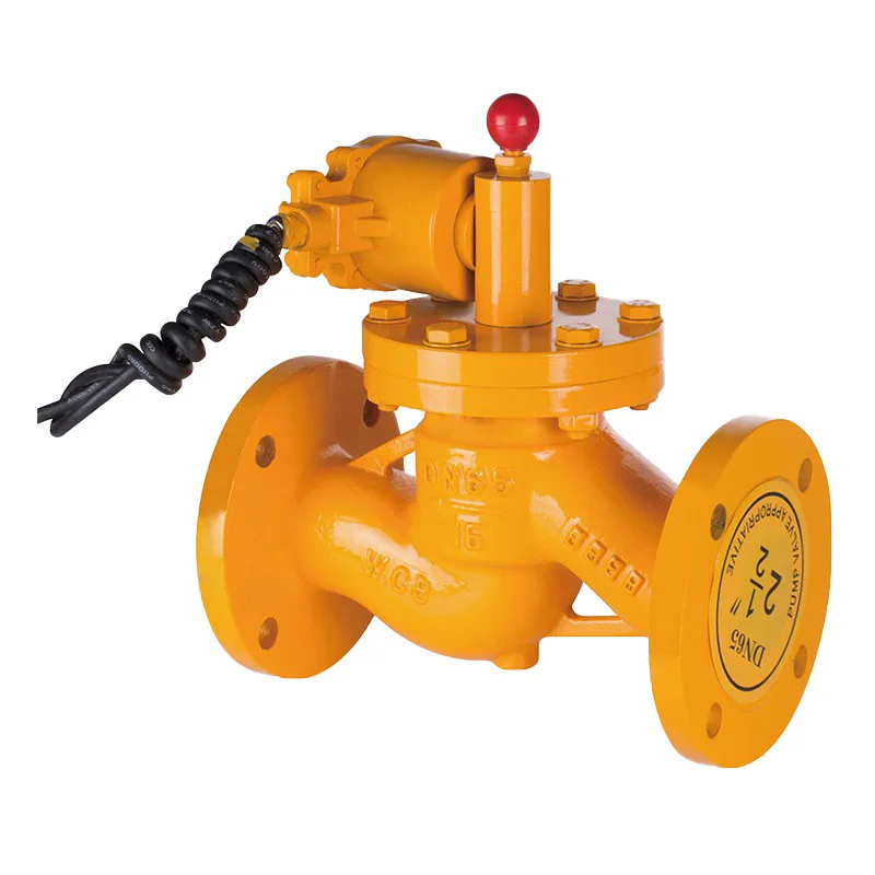 

Zcrb Carbon Steel Gas Stop Valve Normally Open Explosion-Proof Flange 304 Stainless Steel Emergency Cut-off