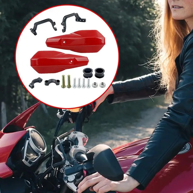 Protector de manos para motocicleta, Protector de parabrisas para Dirt Bike, han-d, ADV, accesorios para bicicleta