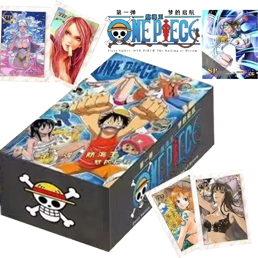 

Geninue One Piece Cards Collection for Children Japan Anime Rare Three Transformations of 3D Import Cards Toys Anniversary Gifts