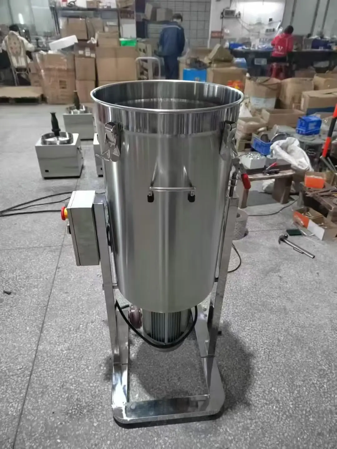 -kk Multi-function Industrial Food Processor Stainless Steel Motor for Fruit Vegetable Chopping Cutting High Capacity Blender